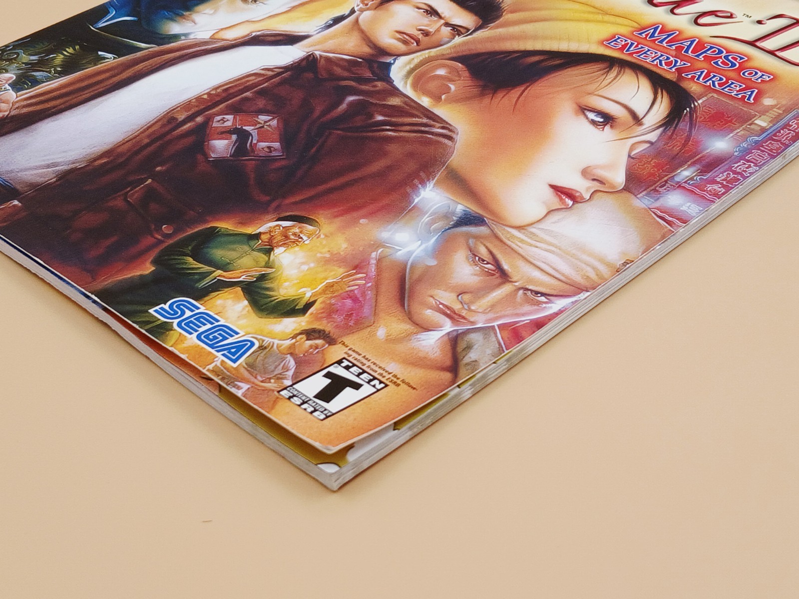 Shenmue 2 Strategy Guide Prima Xbox Sega Video Game Microsoft Xbox!!.