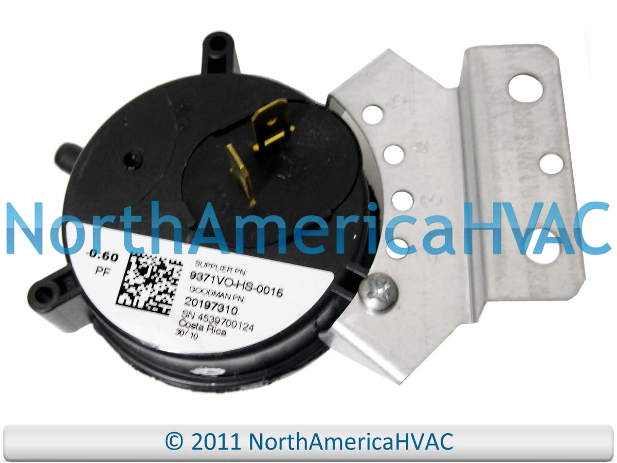 OEM Furnace Air Pressure Switch Replaces MPL 9371VO-HS-0015 -0.60 PF