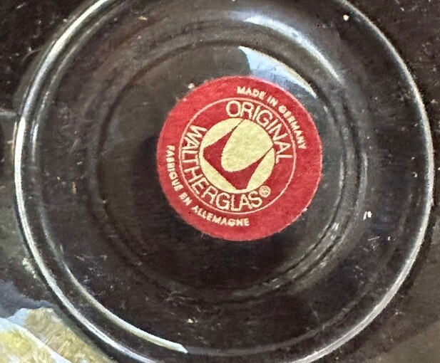 Vintage Wathlerglas Covered Compote