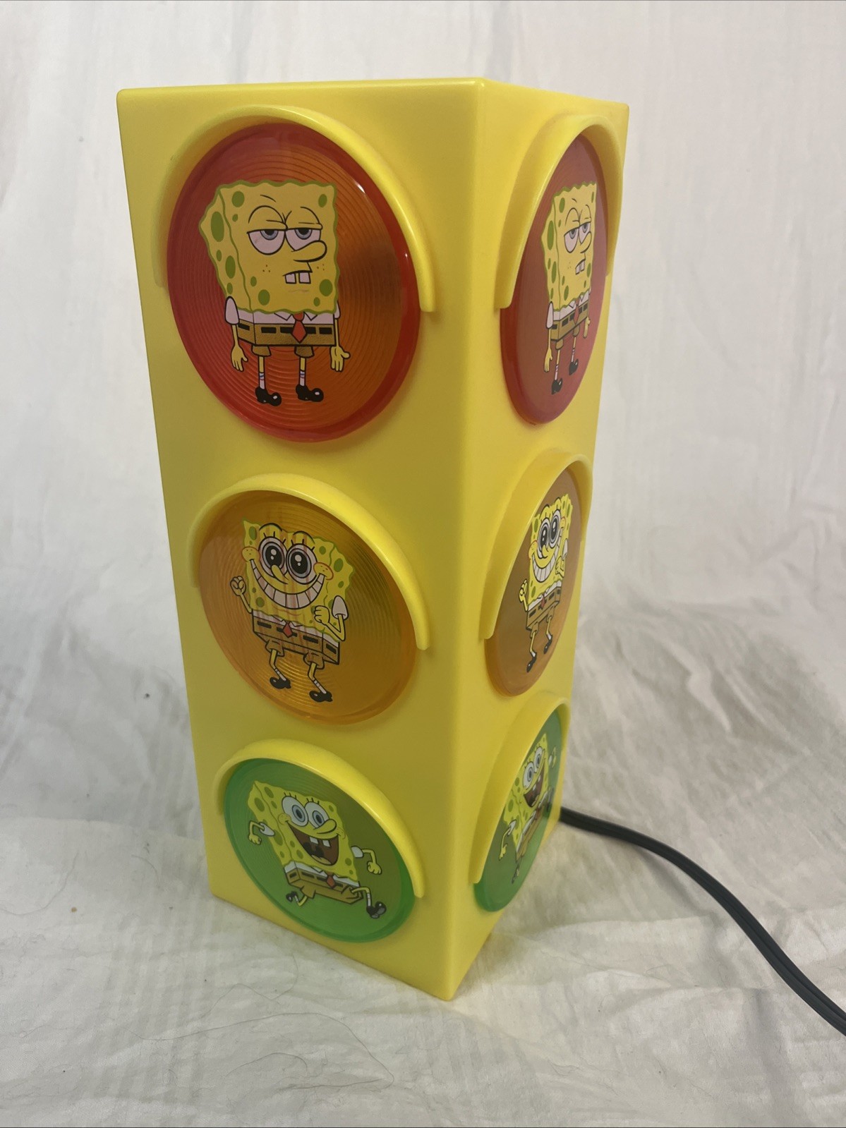2004 Spongebob Stoplight Nightlight Decoration Model 5094 A-3