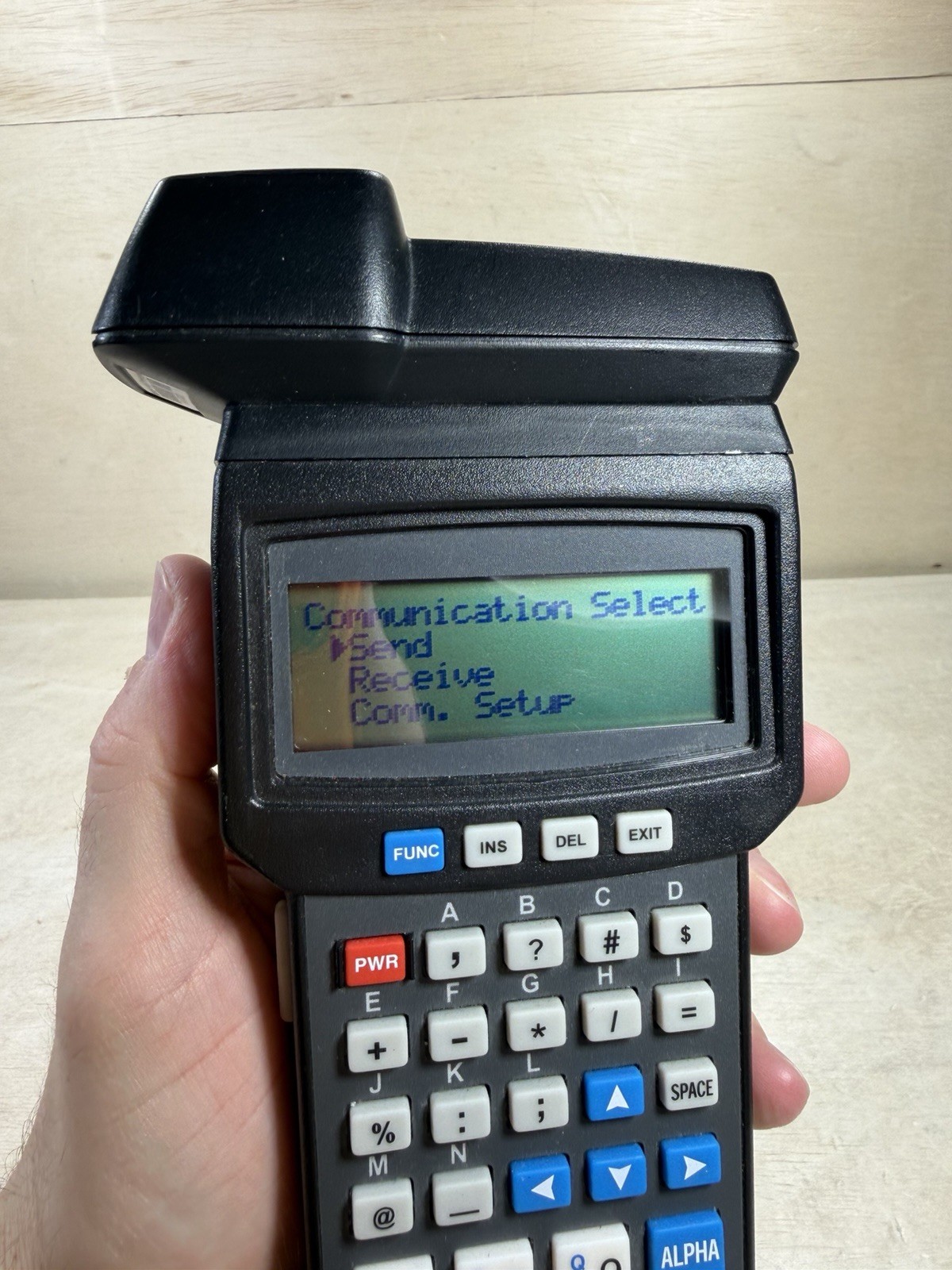 AMERICAN MICROSYSTEMS MODEL 5000 INTEGRATED CCD BARCODE SCANNER TESTED