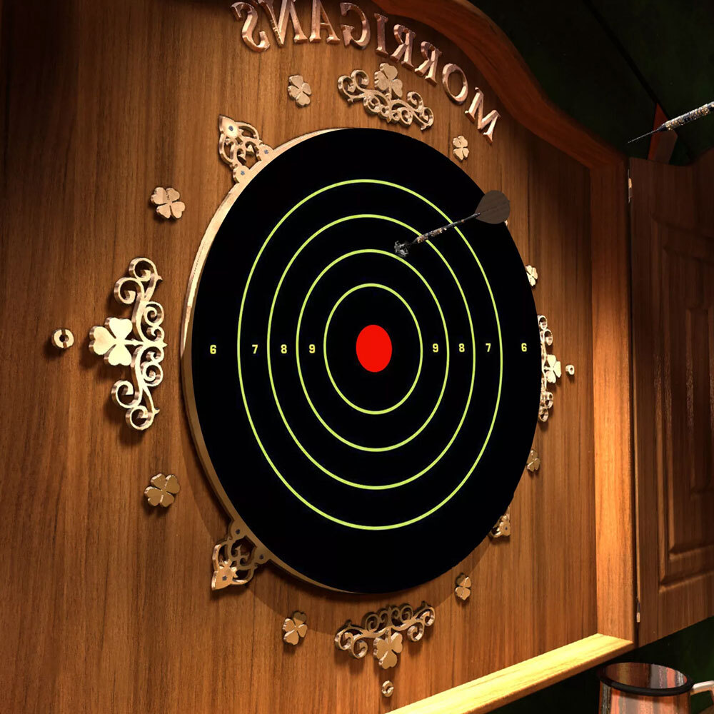 60Pack 8" Shooting Targets Splatter Gun Rifle Paper Target Practice Exercise US
