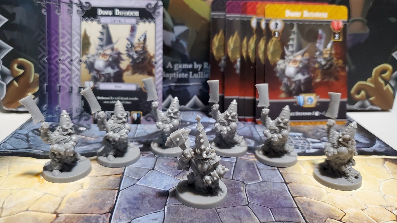 Massive Darkness Dwarf Defenders