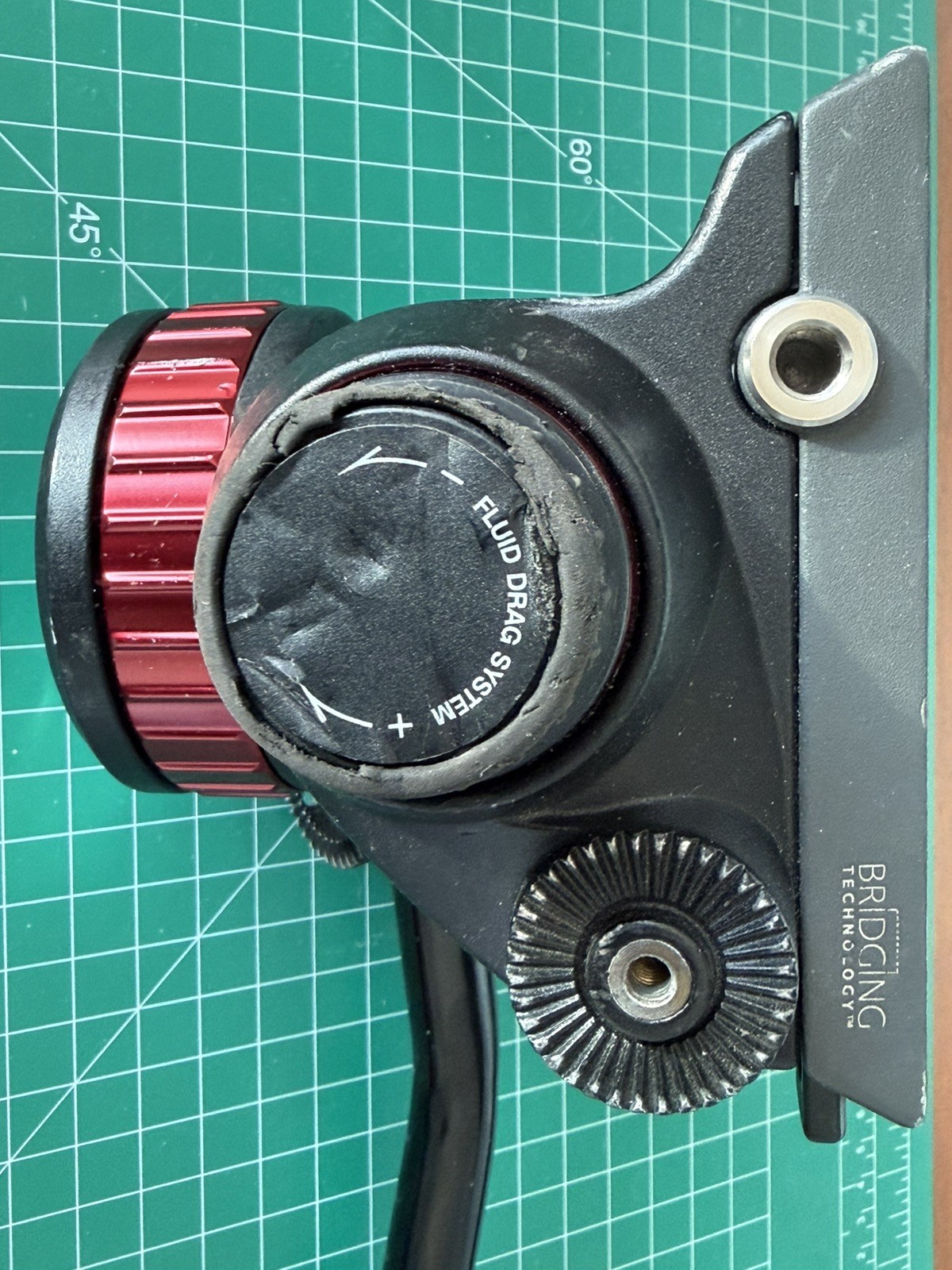 Manfrotto 502H Pro Fluid Video Head with Flat Base, NO SLED