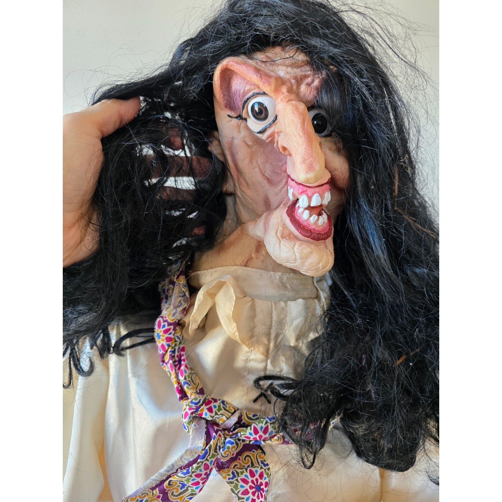 Vintage magic power fortune teller AS IS Halloween vulture life-size