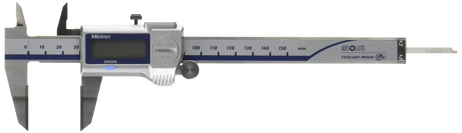 Mitutoyo NTD13-P15M Digital Blade Caliper 573-634-20 | 0–150mm, ABS, Japan Made