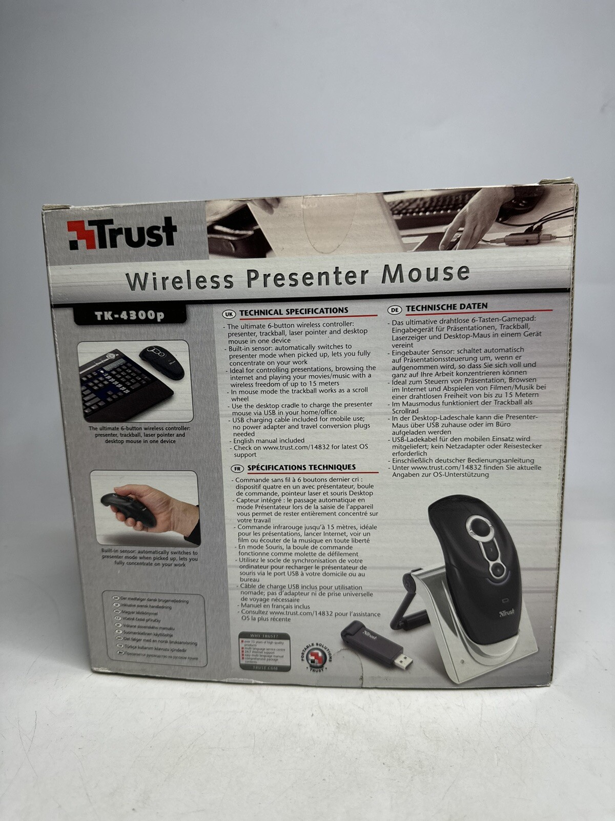 Trust Wireless mouse TK-4300p