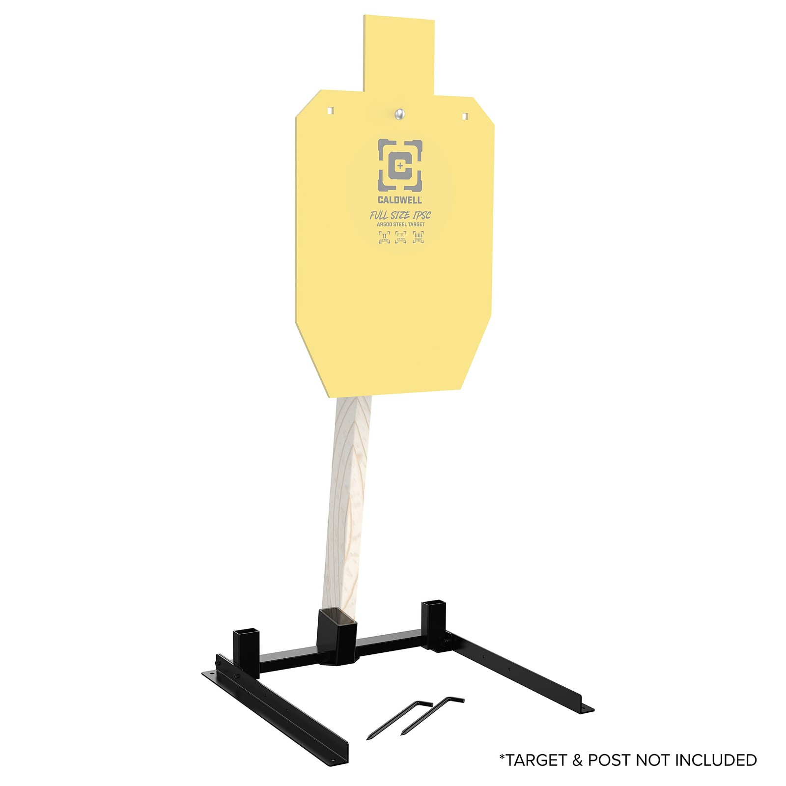 Caldwell Ultimate Steel Target Stand H-Stand Design Durable Construction