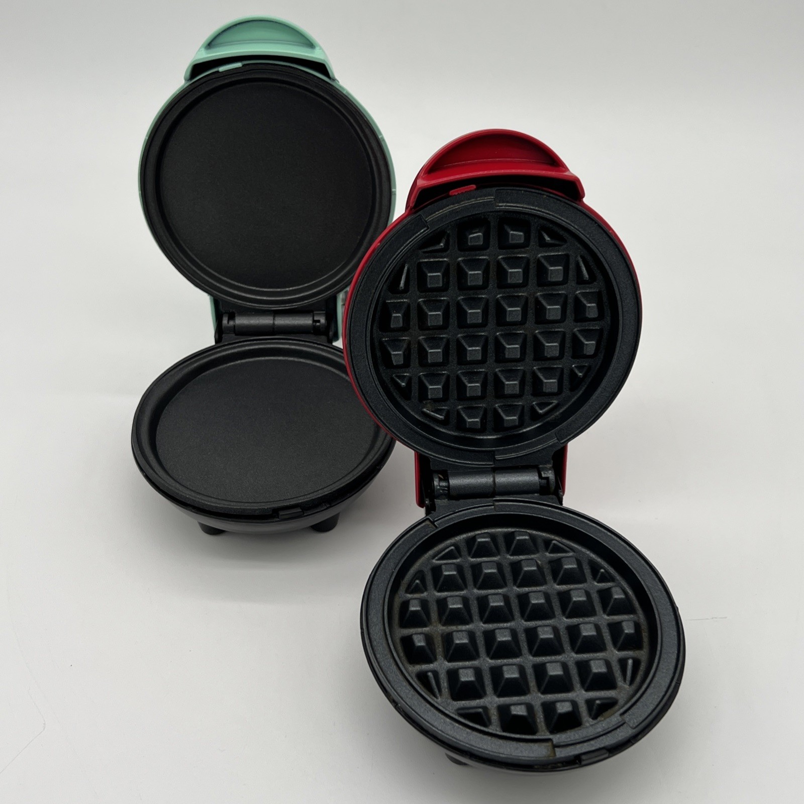 Dash Mini Maker 2-Piece Griddle for Pancakes & Waffle Maker Set of 2 Fast Ship!!