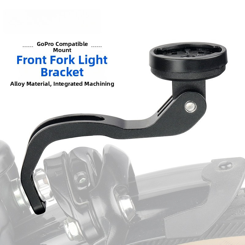 Out-Front Mounting Bracket for Bike Lights Folding Bikes Aluminum Build