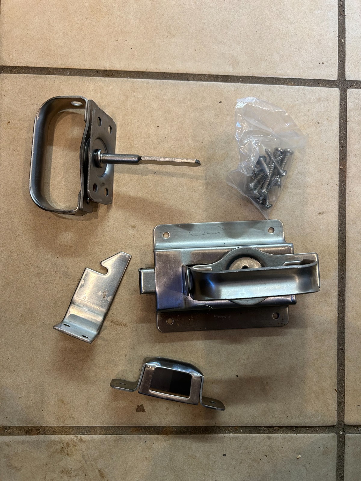 National Hardware  Swinging Door Latches N303-131 Free shipping stainless steel