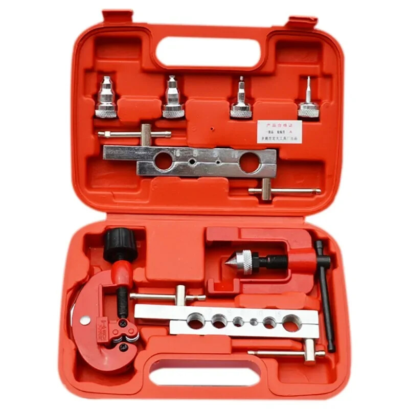 8 Tube Cutting and Flaring Kits Manual Tube Flapper Metric/Inch Flaring Unit
