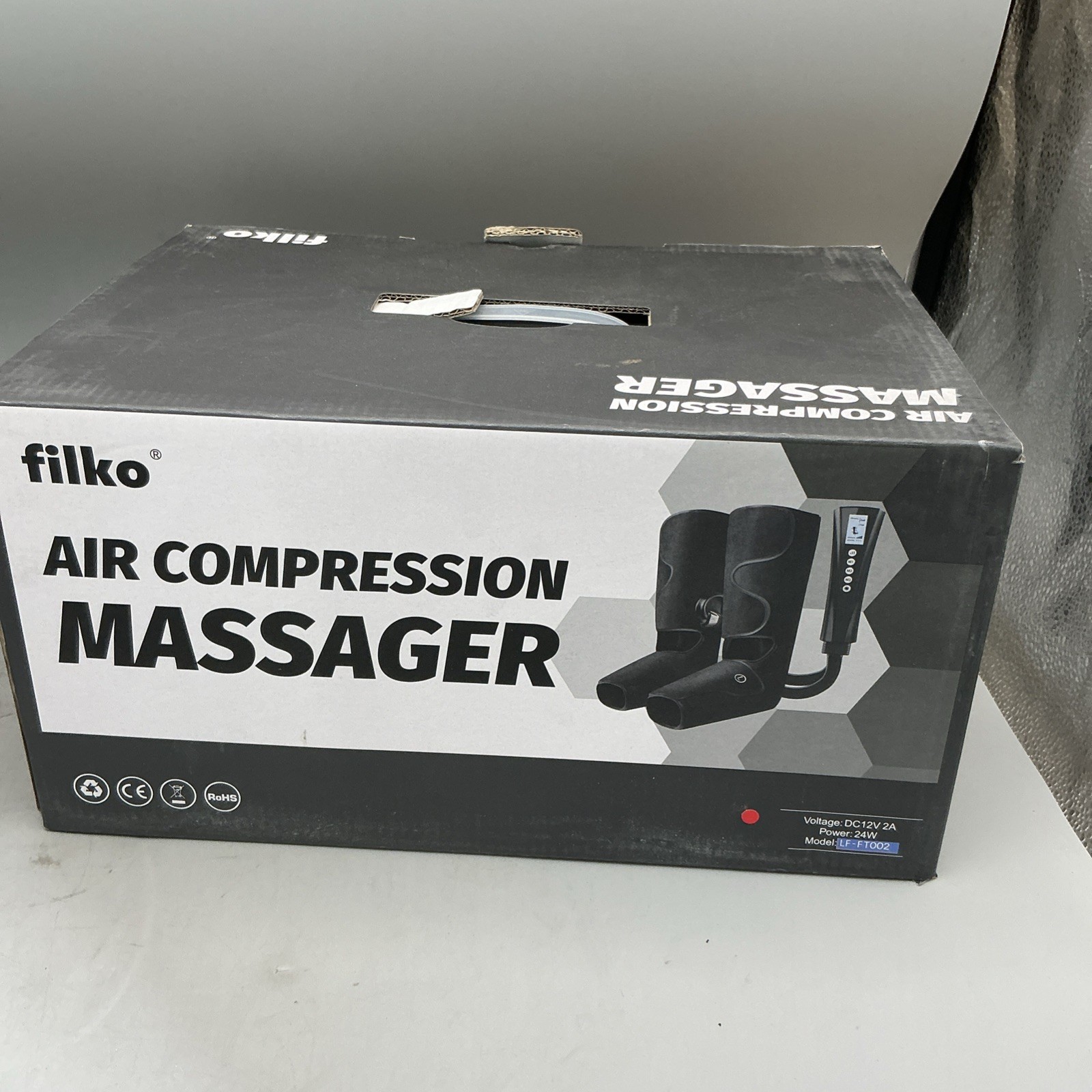 Best Gift Filko Air Compression Massager LF-FT002 New