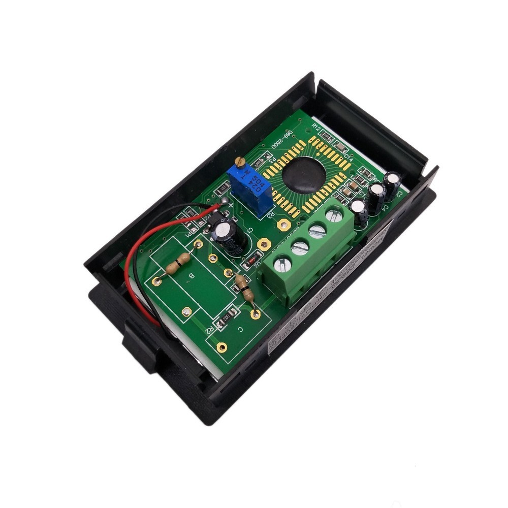 1pcs Blue LCD Digital AMP Current Panel Meter Ammeter DC 500A & Shunt