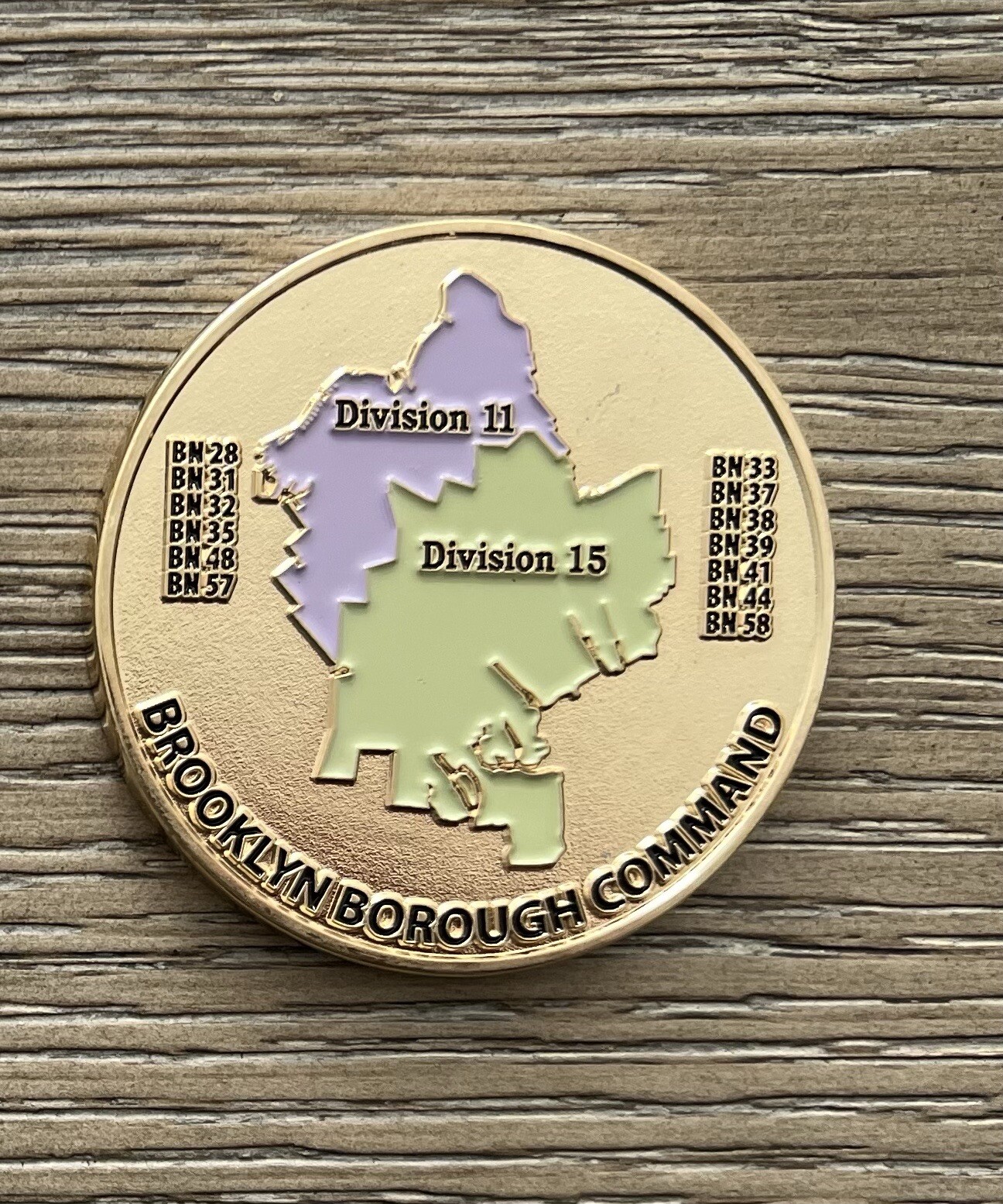 FDNY Challenge Coin Brooklyn Borough Command