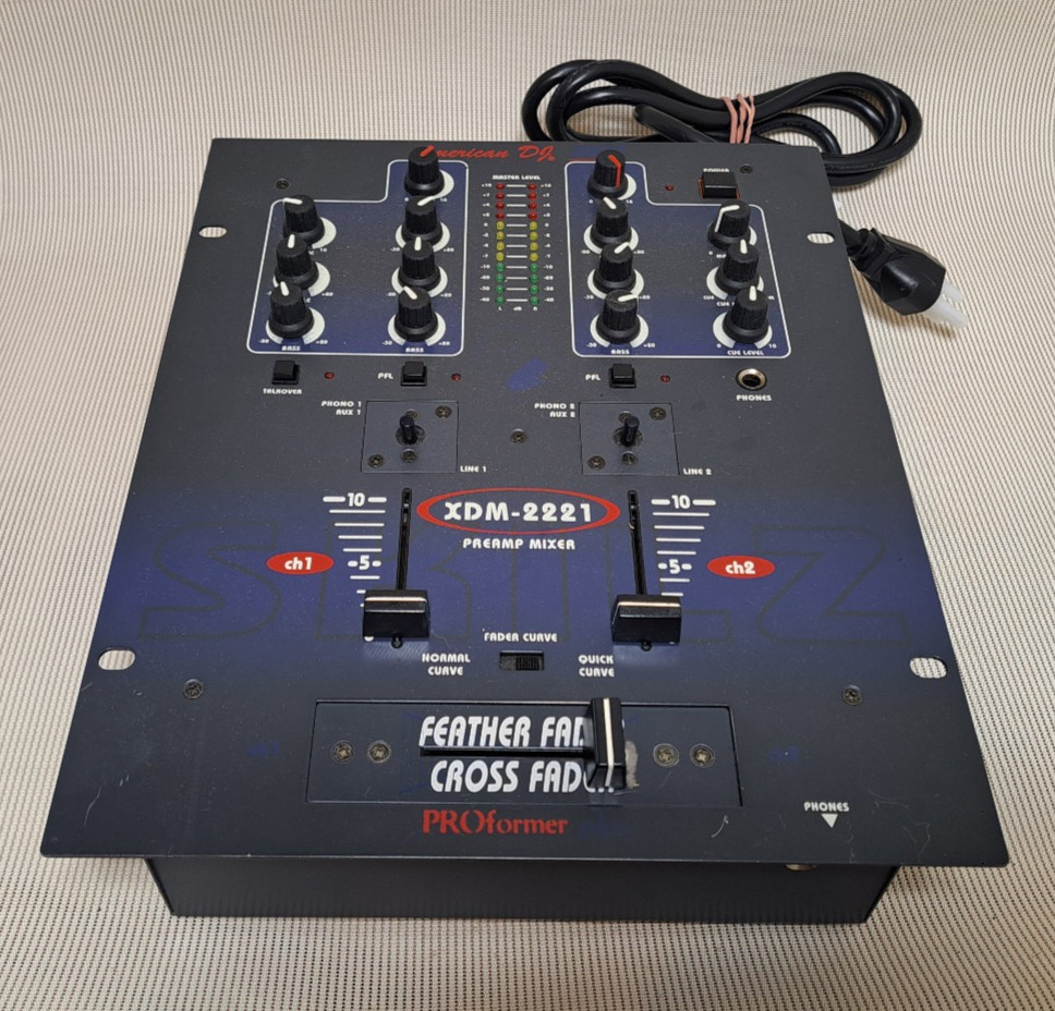American DJ XDM-2221 audio mixer