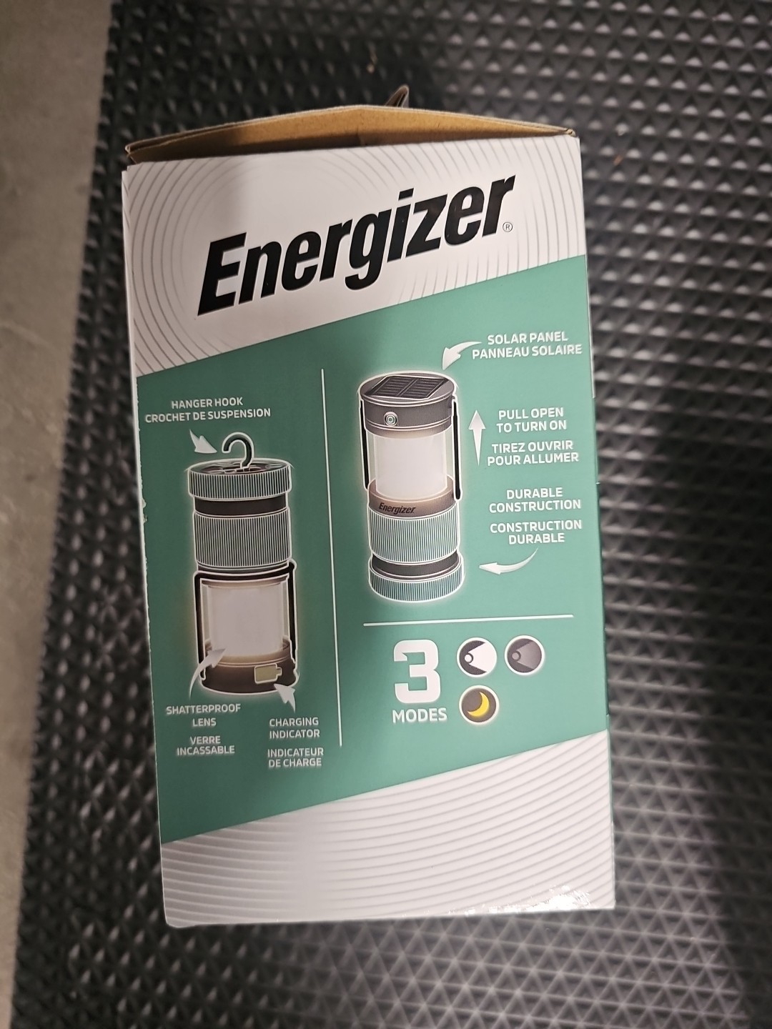 Energizer 500 Lumen Hybrid Solar Lantern