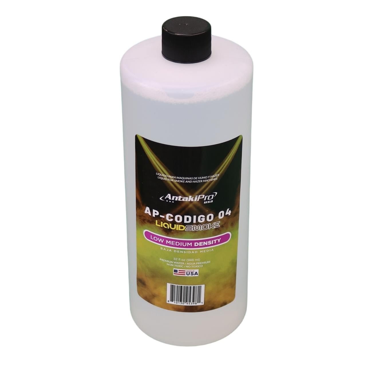 ANTAKIPRO AP-CODIGO4 Medium Density Fog Juice Liquidsmoke Non-Toxic Odorless...