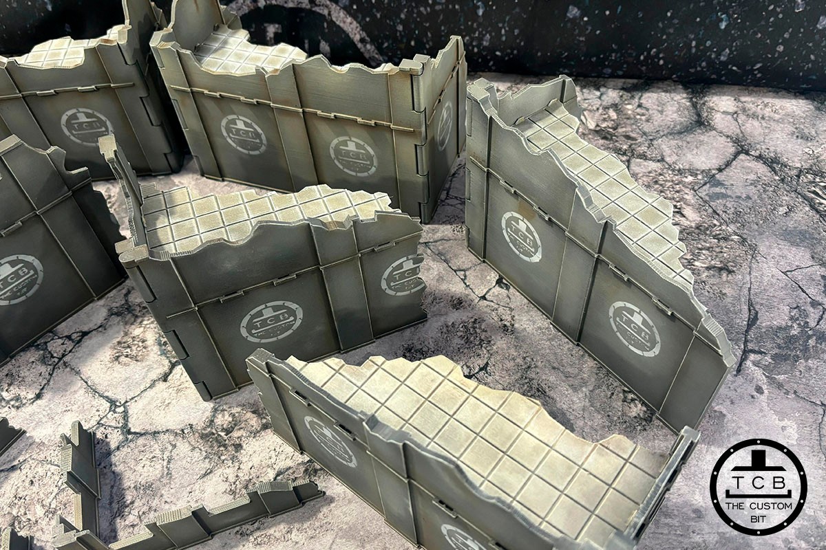3D Terrain Set - Foldable - Chapter Approved 2025 Tournament Ready