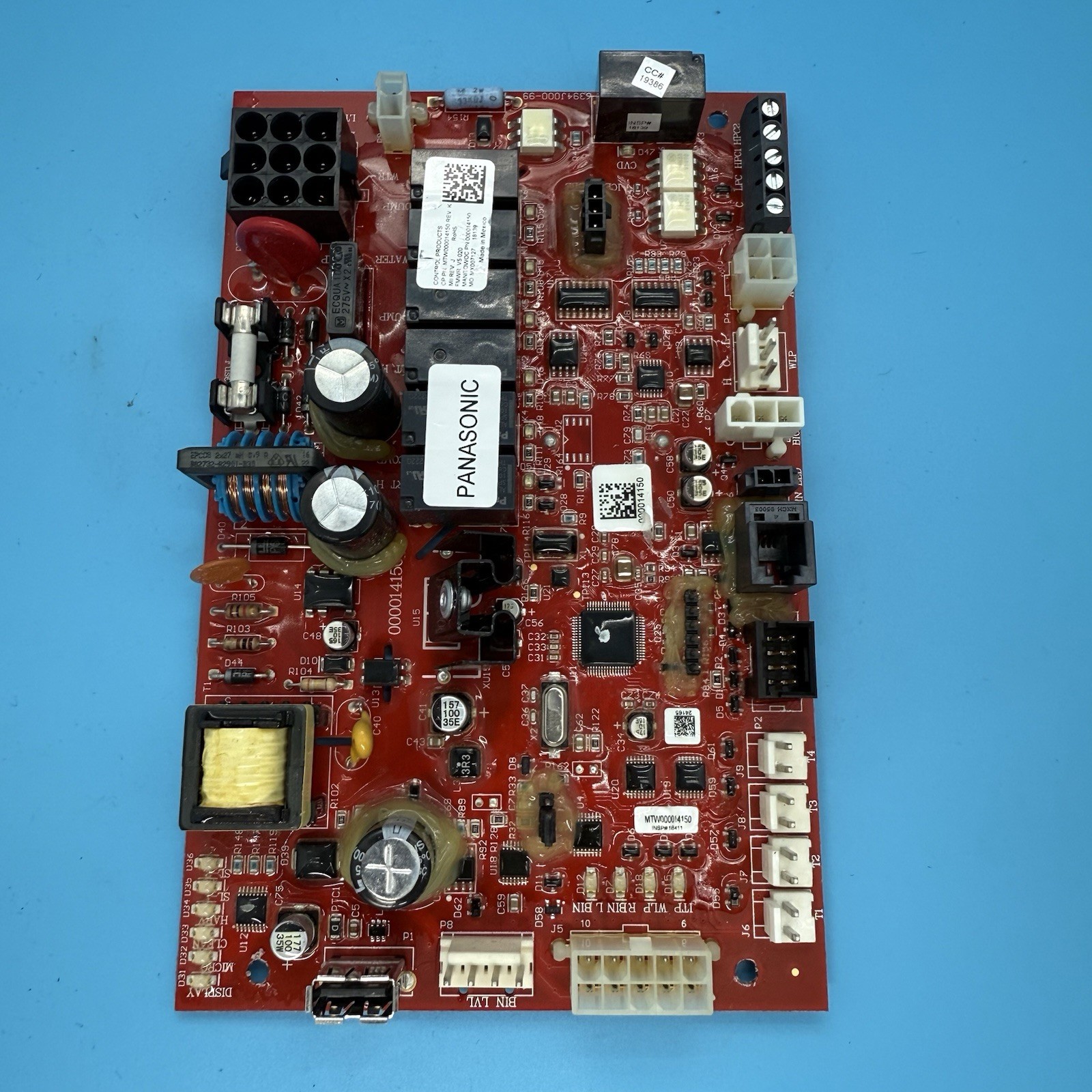 Manitowoc Ice Machine Control Board 000014150 Rev K READ DETAILS