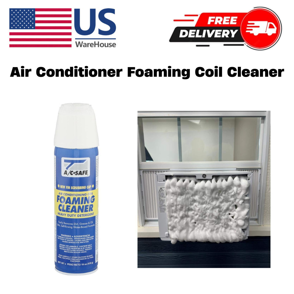 Air Conditioner Foaming Coil Cleaner | Frost King Foam Ounce Condenser Sprayer