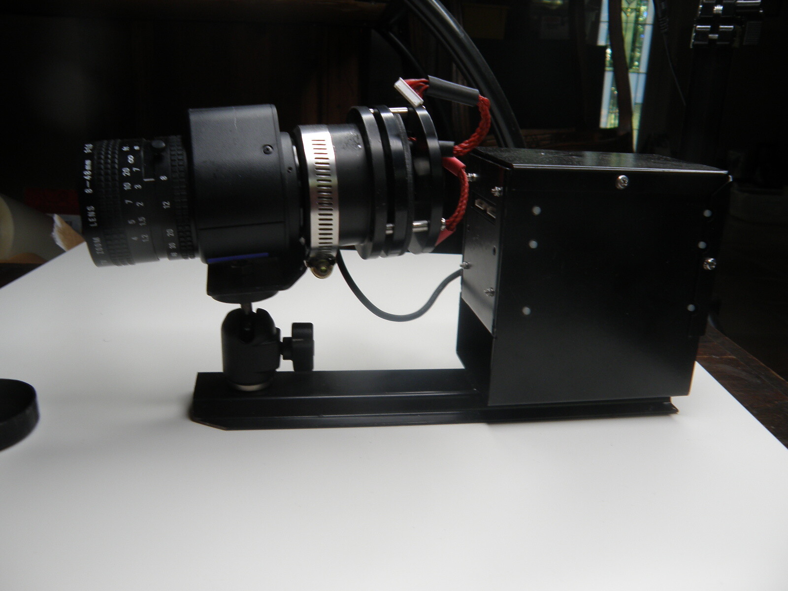Traffic Camera with Lens and Electronics