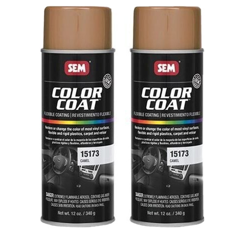 SEM 15173, Camel, Color Coat Vinyl Paint, Aerosol (2 Cans)