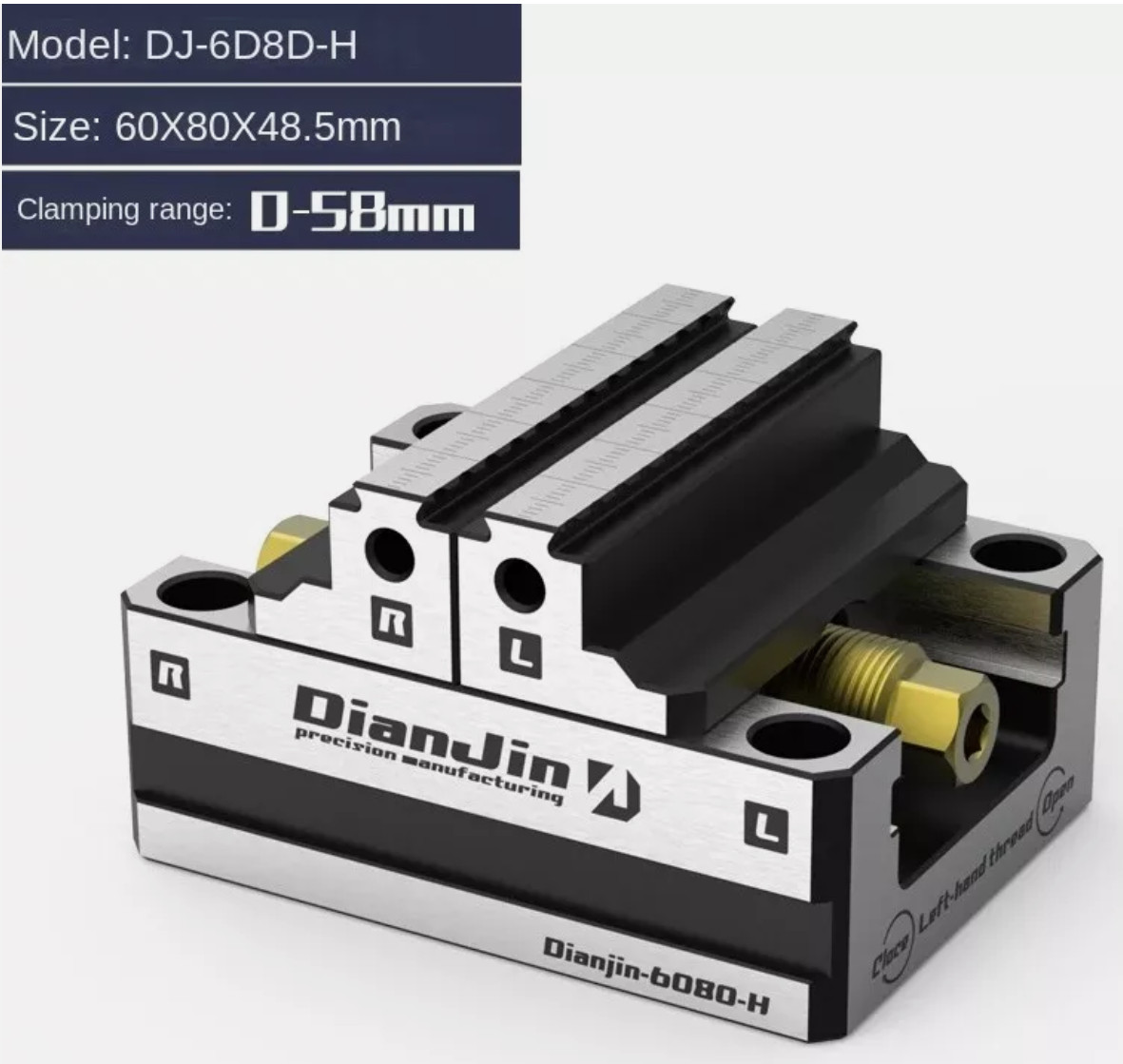 Four and Five-axis Fixture Self-centering Vise Zero-point Quick-change Four-axis