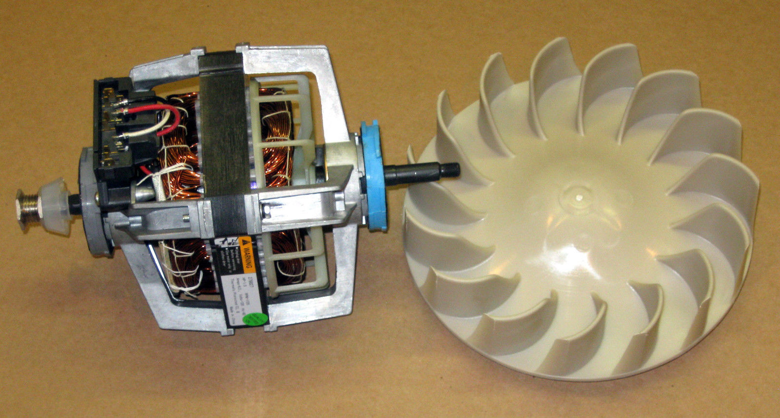 COMBO2 Dryer Motor 279827 Blower Wheel 694089 for Whirlpool Kenmore Roper Estate