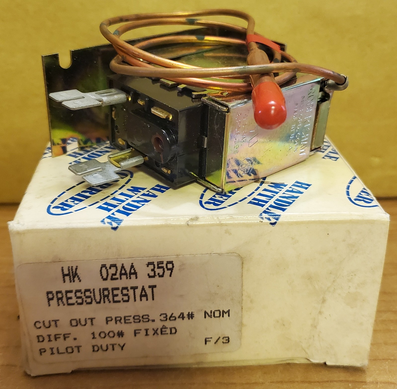 Carrier HK 02AA 359 Pressurestat  NEW