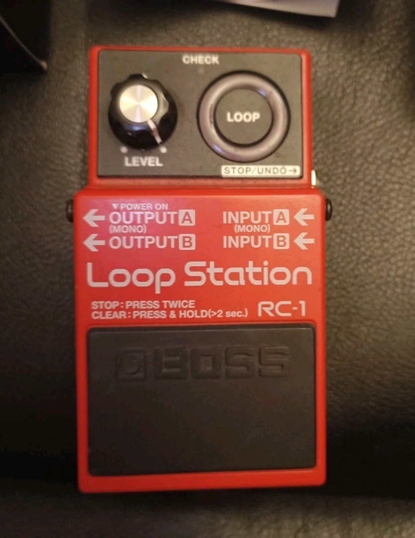 Boss RC-1 Loop Station For Parts. Stop Feature Doesn't Work