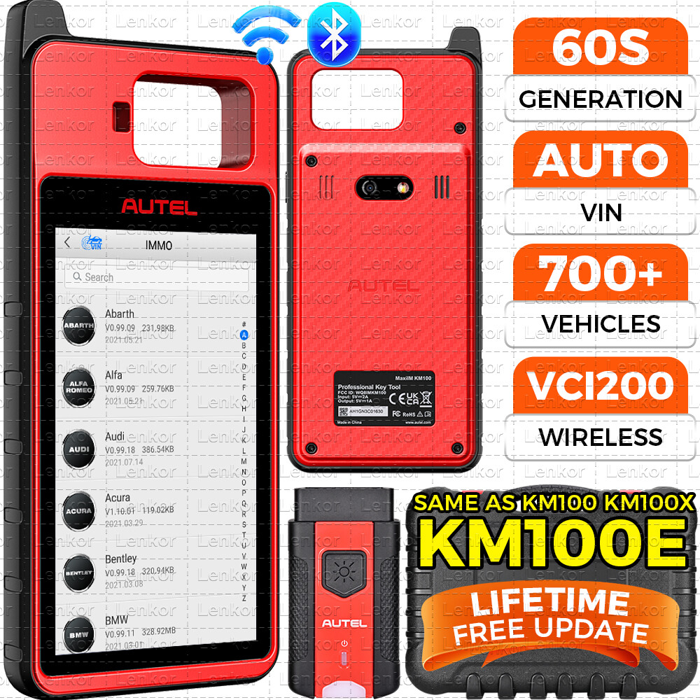 2025 Autel MaxiIM KM100 Key FOB PROGRAMMING Key Generation IMMObilizer 60sFaster