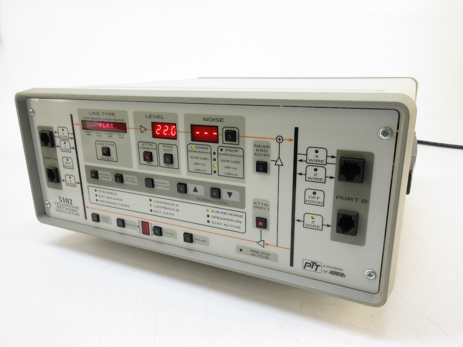 Processing Telecom Technologies PTT 5102 Telephone Network Simulator
