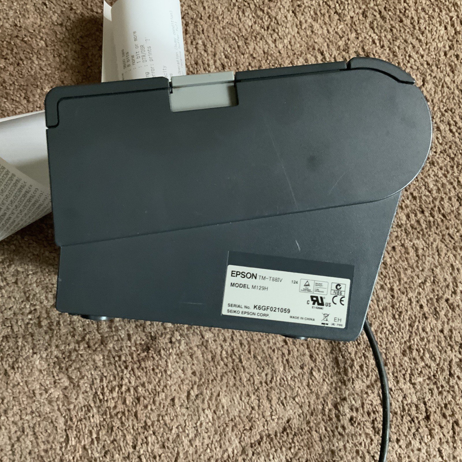 Epson TM-T88IV M129H Thermal POS Receipt Printer