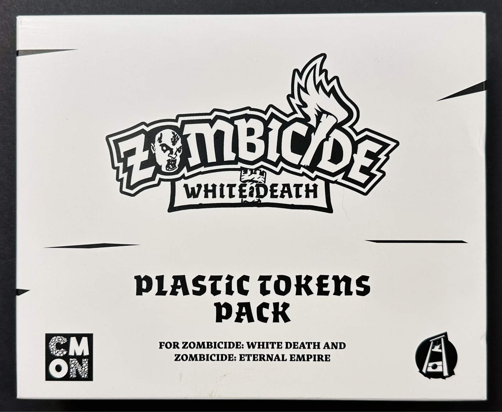 Zombicide White Death Plastic Tokens Pack Kickstarted Exclusive NEW & SEALED