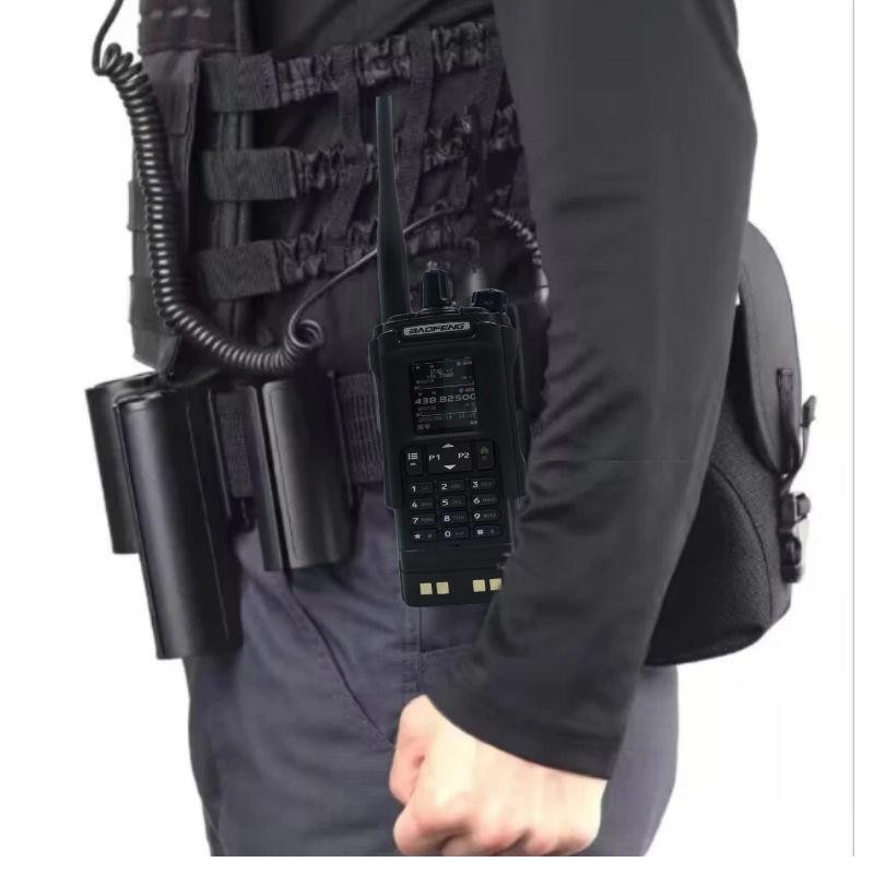 1 Piece For  DM32/UV32 Walkie Talkie Belt Clip Hoster Belt Holder Case
