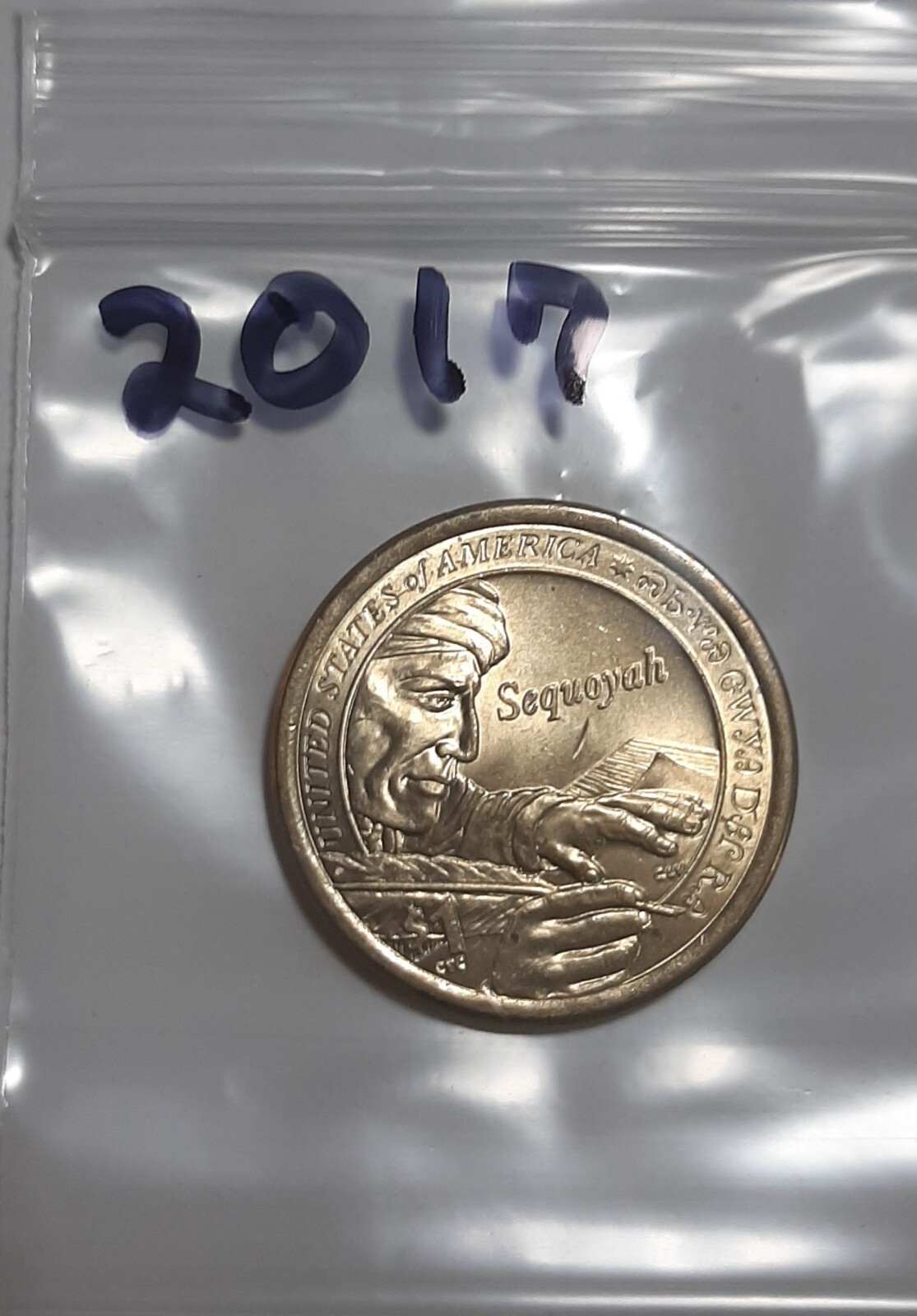 2017-P Sacajawea Dollar.