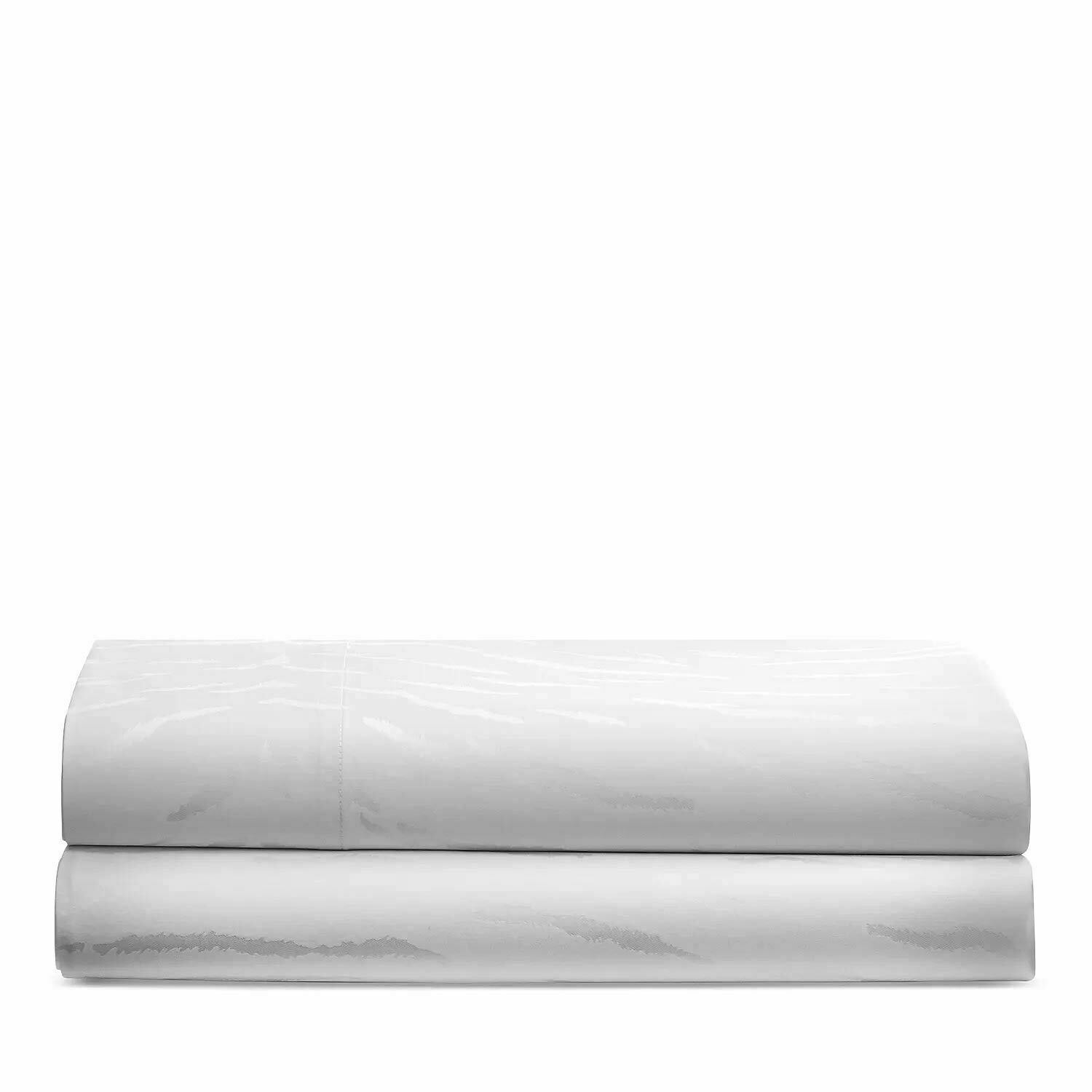 Ralph Lauren Home Olivia Collection Mirada 100% Cotton Flat Sheet - KING - White
