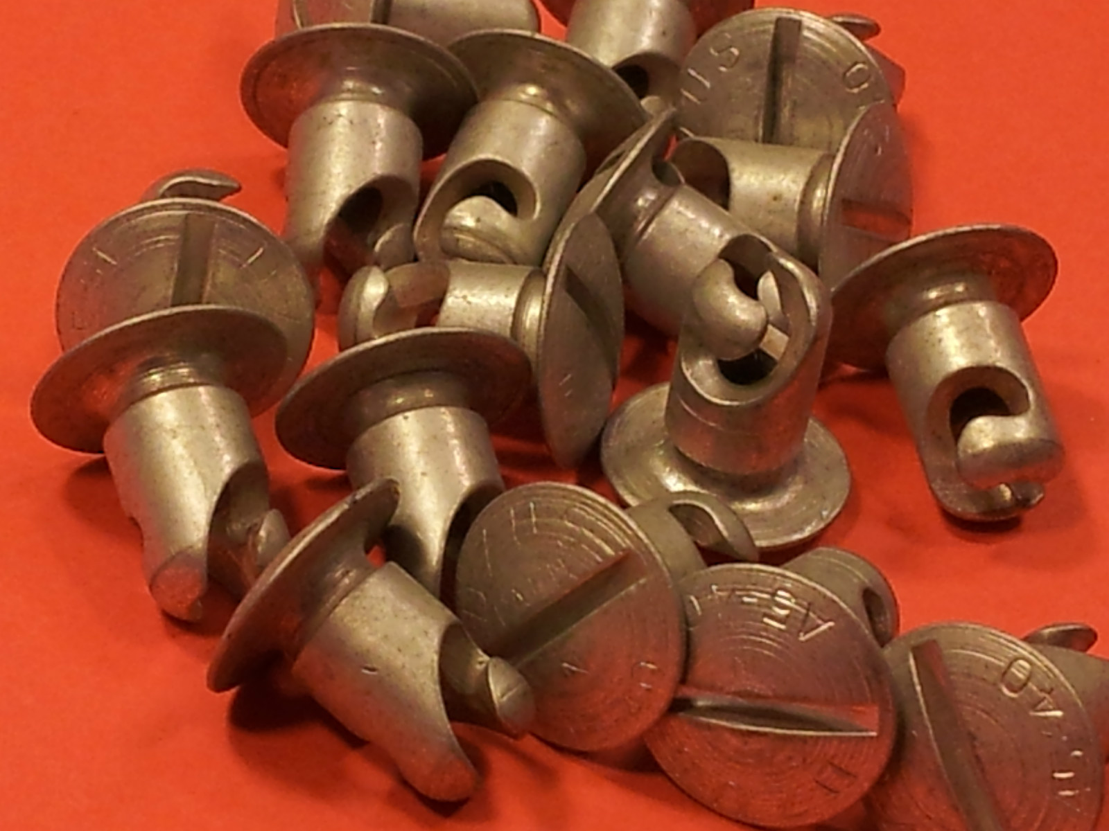 10) Dzus Fastener MANY SIZES AVAILABLE A head Dome Button Stud Genuine DZUS -