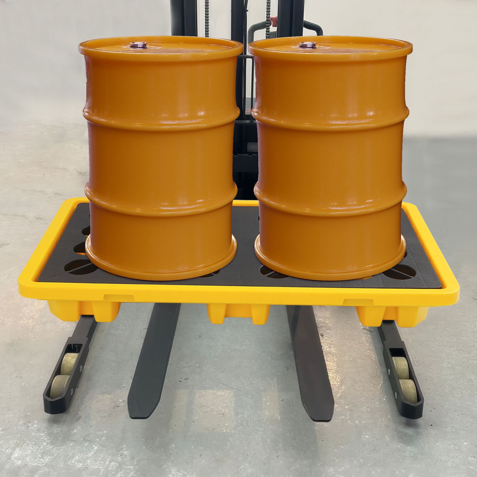 Spill Containment Platform, Spill Containment Platform With Drain Outlet