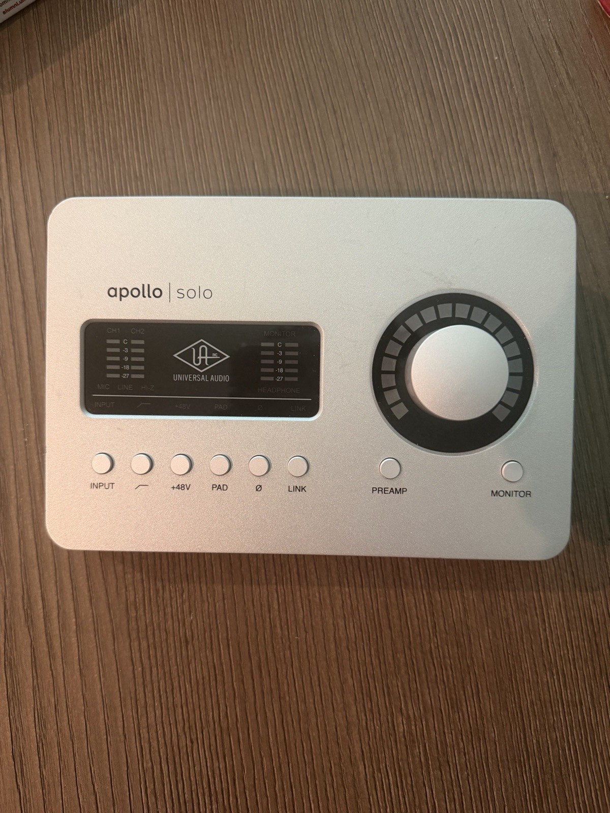 Universal Audio Apollo Solo USB-C Audio Interface