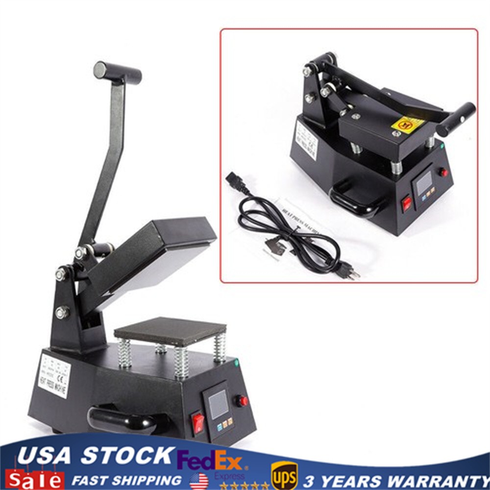 Digital Label Single Heat Press Machine Clothing LOGO Printing 0-250?? 110V 600W