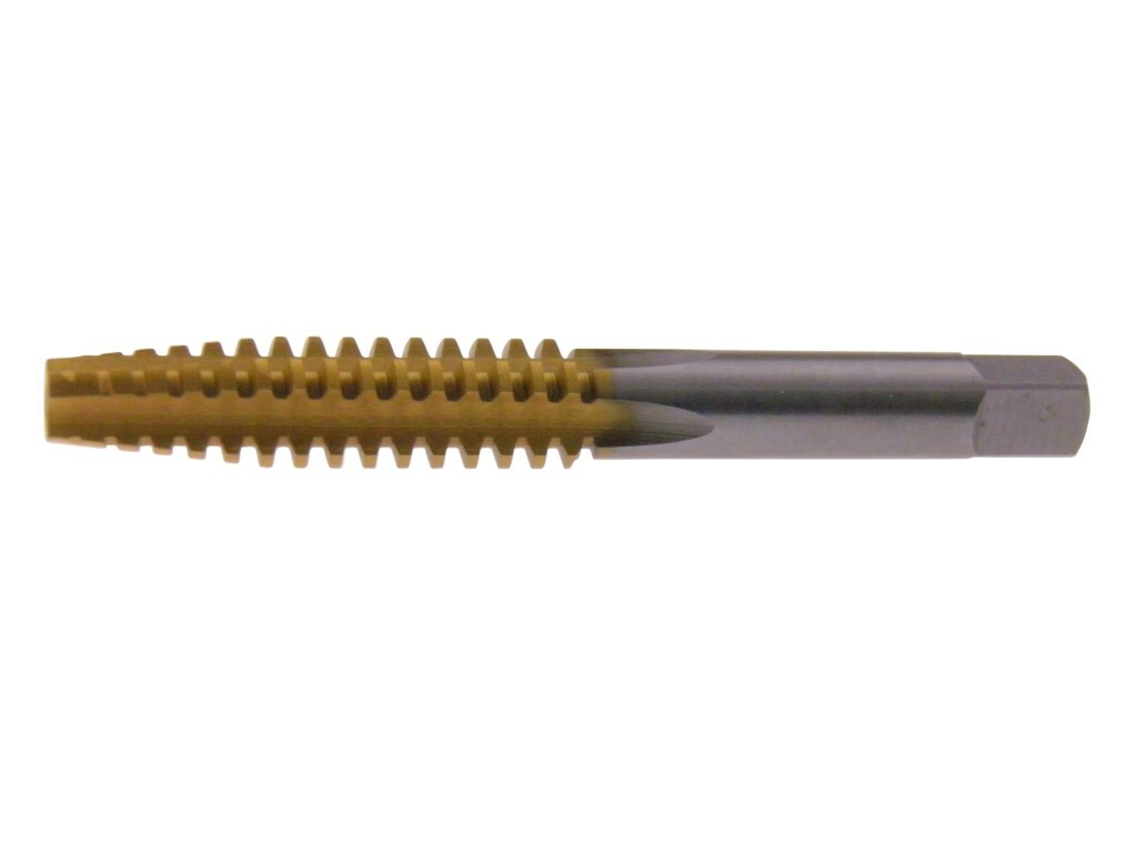 ACME Tap 3/8" 10tpi High Speed Steel Left or Right Hand Titanium nitride Coating