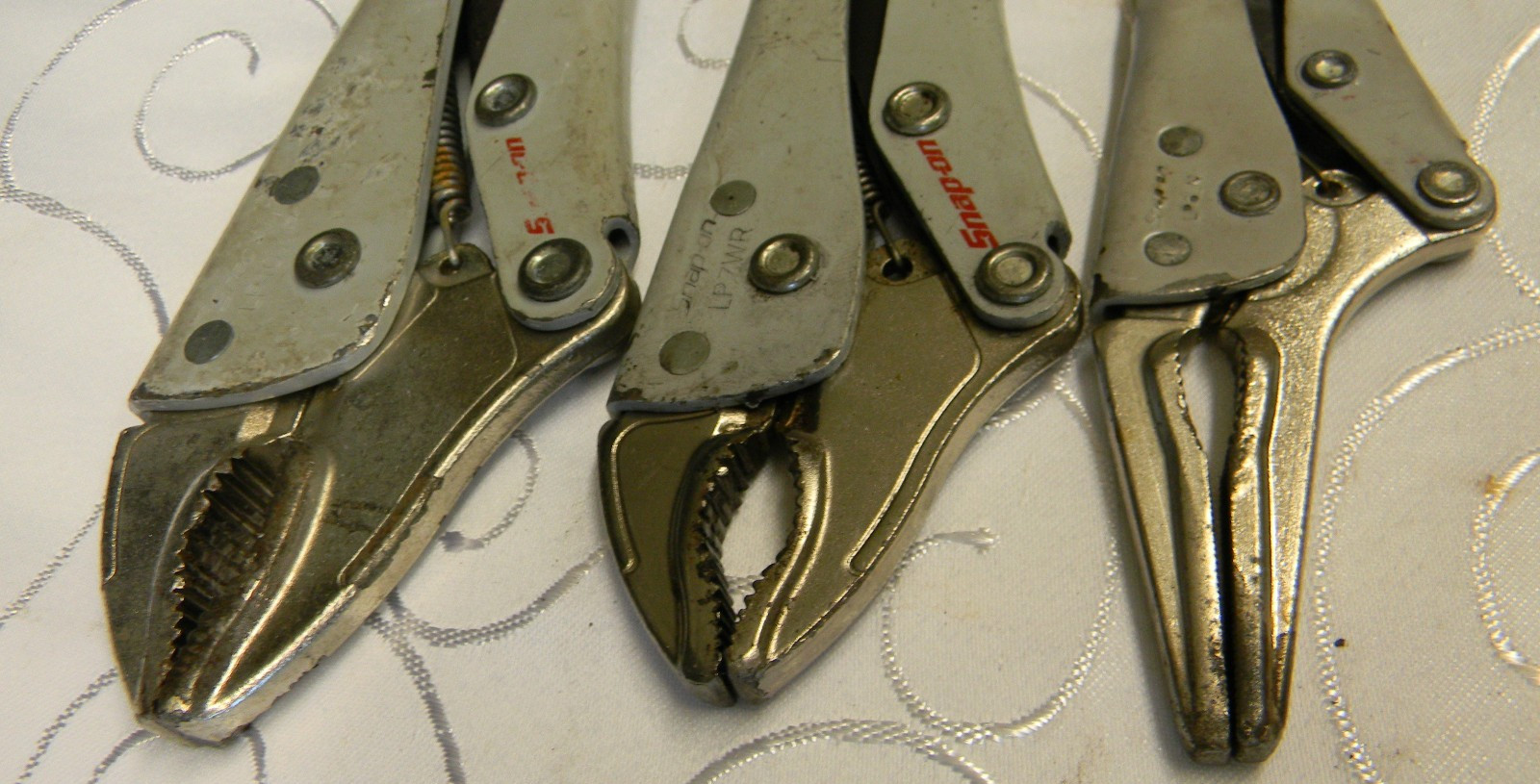 SNAP-ON 3PC LOCKING PLIER COMBINATION SET #LP404