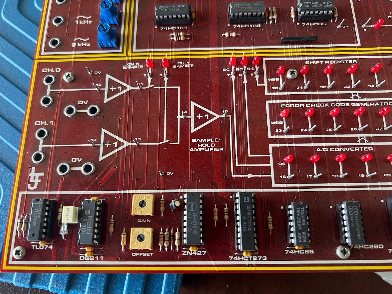 LJ Technical Systems Circuit Board Trainer - Modicom 3/1 P.C.M. Transmitter #2