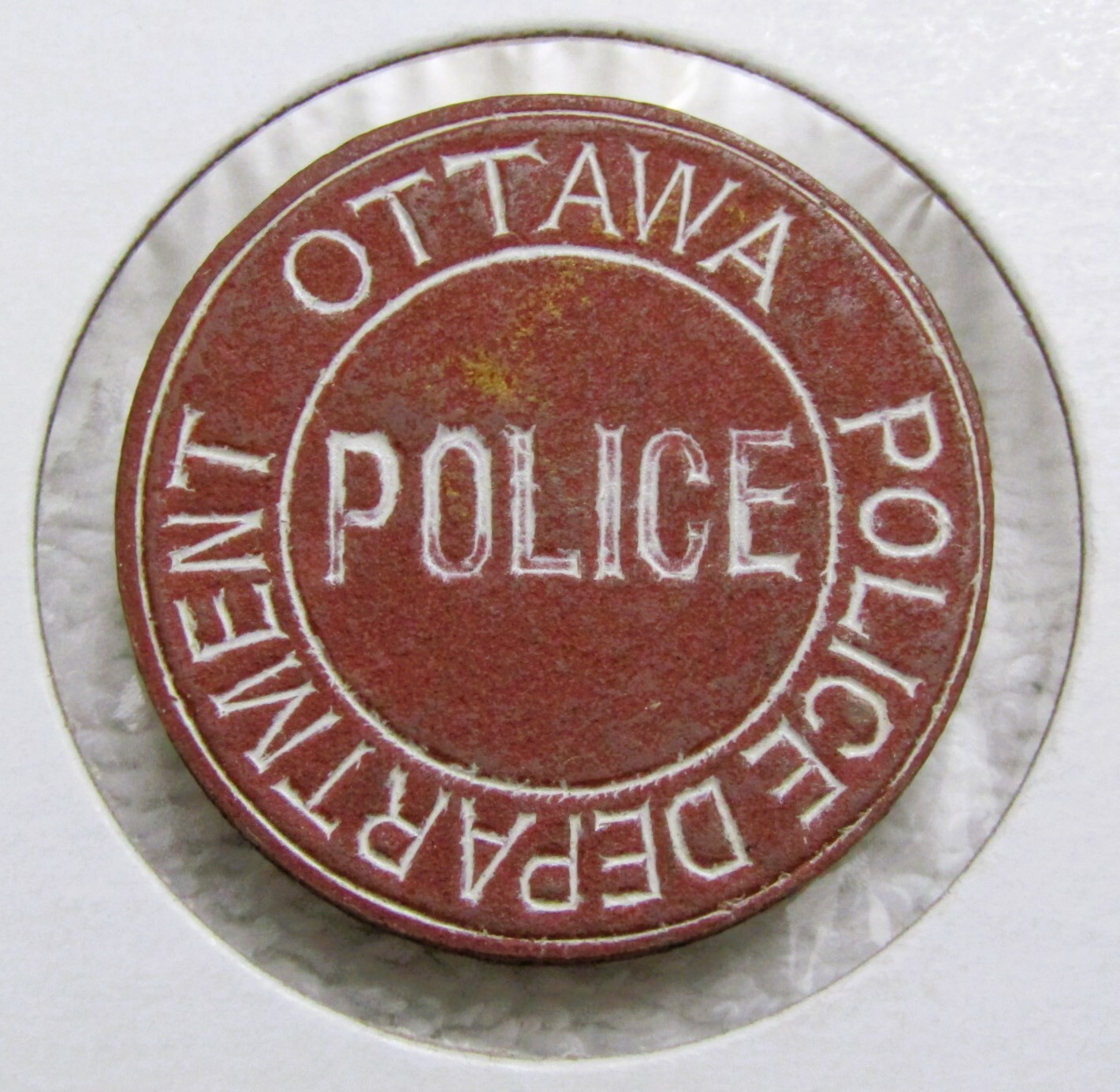 Ottawa Canada Police Department Token - 32mm & 3.6 grams