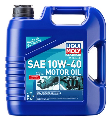MARINE 4T MOTOR OIL 10W-40 LIQUI MOLY 20508  Expedited Shipping