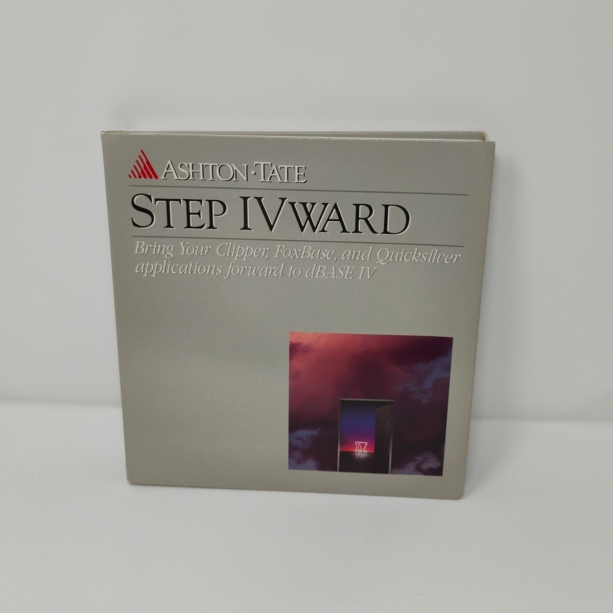 Ashton Tate dBase IV Step IV-Ward 5.25" Floppy Disk Manual 1988 IBM PC Software