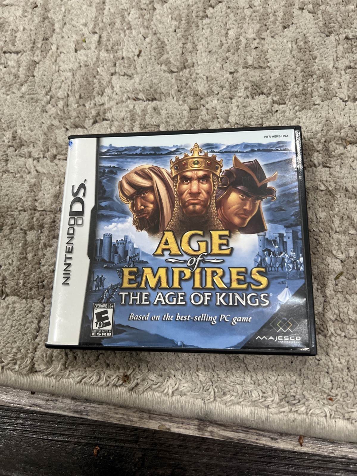 Age of Empires The Age of Kings (Nintendo DS) Case Only No Game Or Manual
