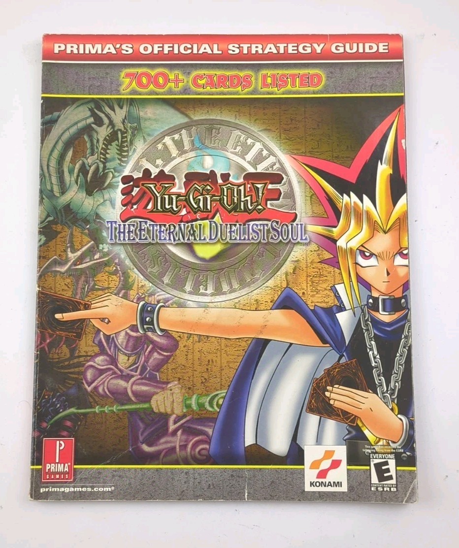 Yu-Gi-Oh! the Eternal Duelist Soul Prima Official Strategy Guide Book GameBoy